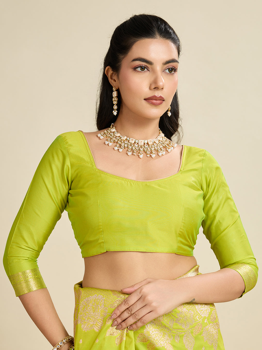 Catchy Green Weaving Kanjivaram Silk Classic Saree
